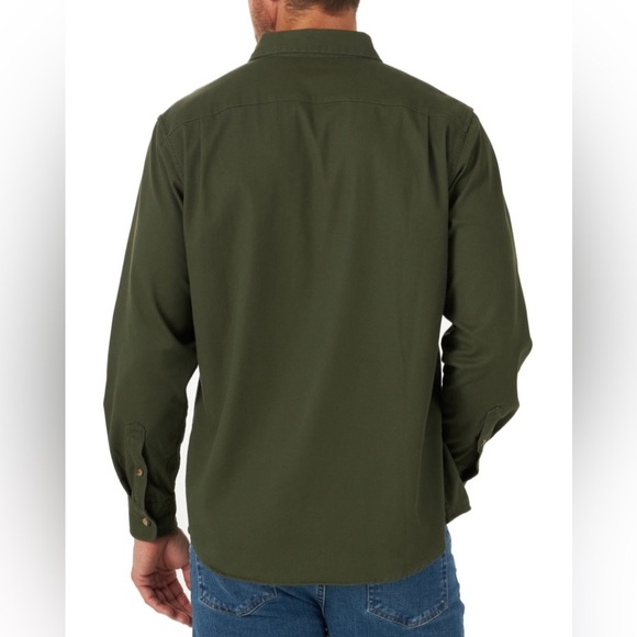 Wrangler Shirt long sleeve epic soft twill woven button up with pencil slot XL - Picture 3 of 11
